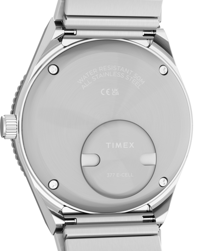 Timex Q Timex Mini 30mm Stainless Steel Expansion Band Watch