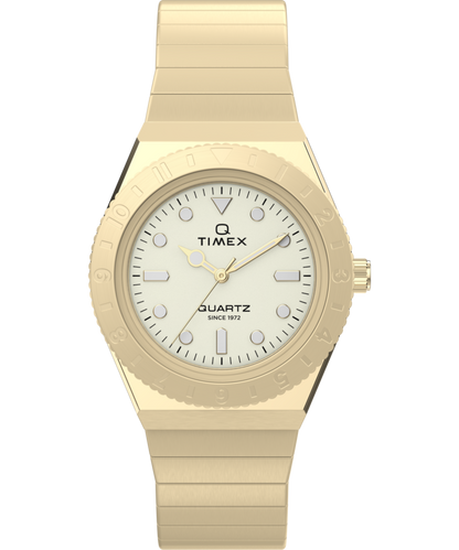 Timex Q Timex Mini 30mm Stainless Steel Expansion Band Watch