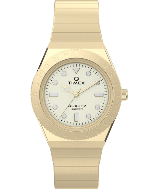 Timex Q Timex Mini 30mm Stainless Steel Expansion Band Watch