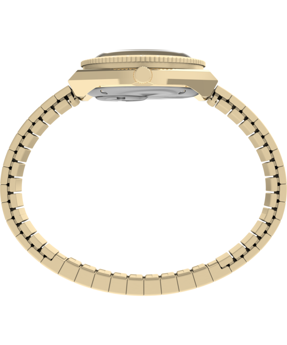 Timex Q Timex Mini 30mm Stainless Steel Expansion Band Watch
