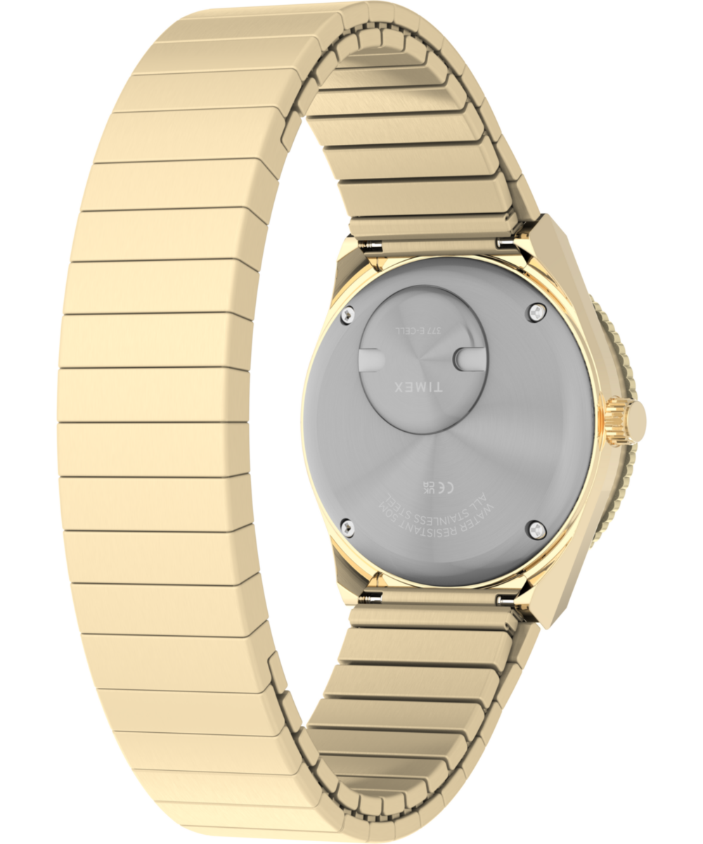 Timex Q Timex Mini 30mm Stainless Steel Expansion Band Watch