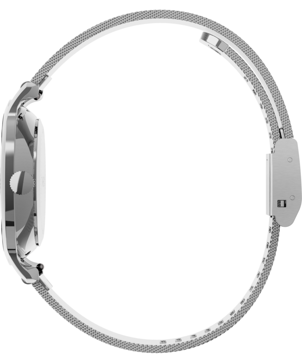 Timex Transcend™ 31mm Stainless Steel Mesh Band Watch