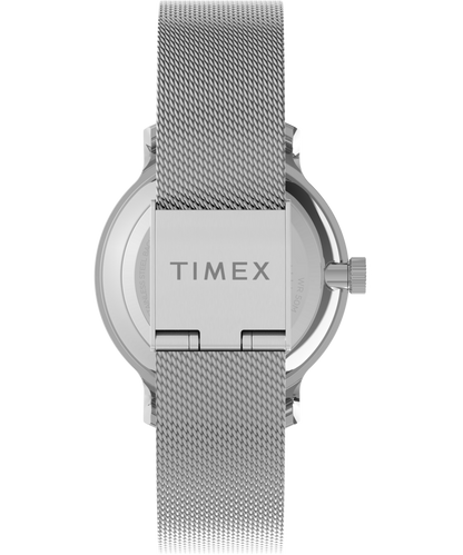 Timex Transcend™ 31mm Stainless Steel Mesh Band Watch