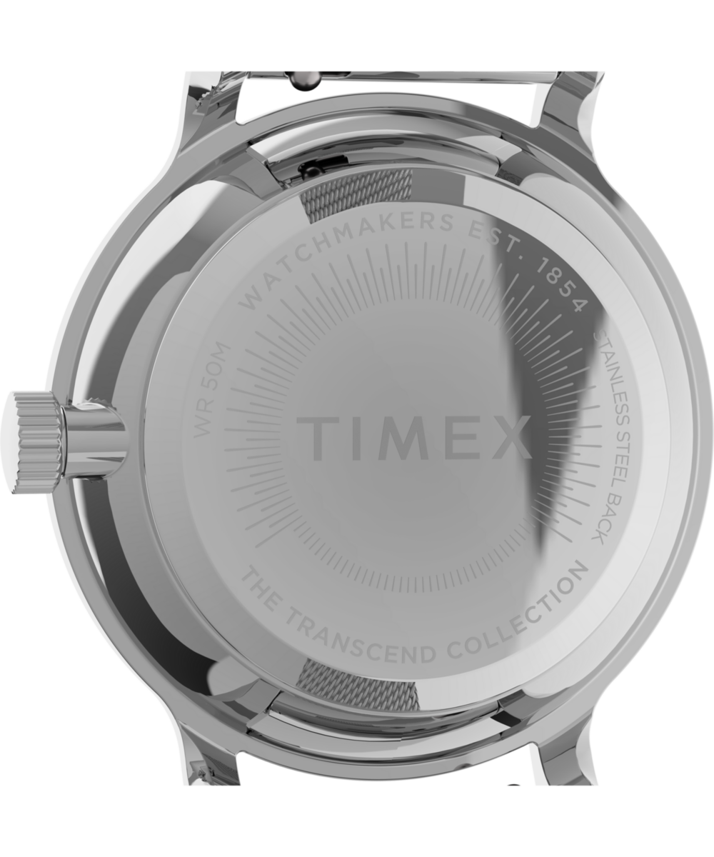 Timex Transcend™ 31mm Stainless Steel Mesh Band Watch