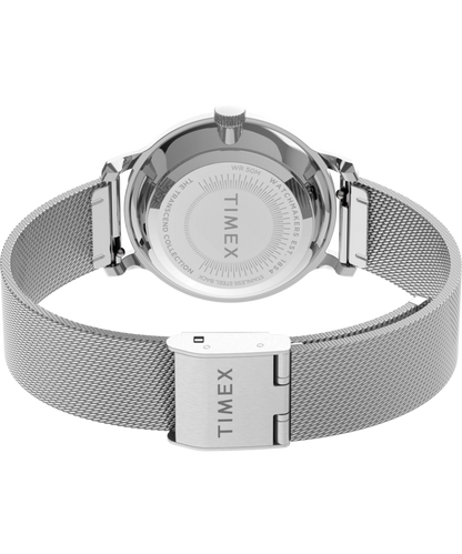 Timex Transcend™ 31mm Stainless Steel Mesh Band Watch