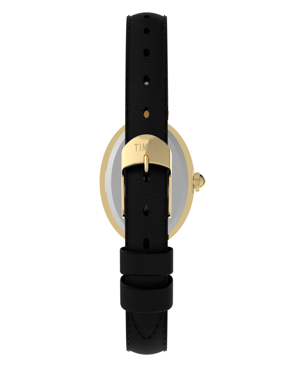 Timex Cavatina Luxe 22mm Leather Strap Watch
