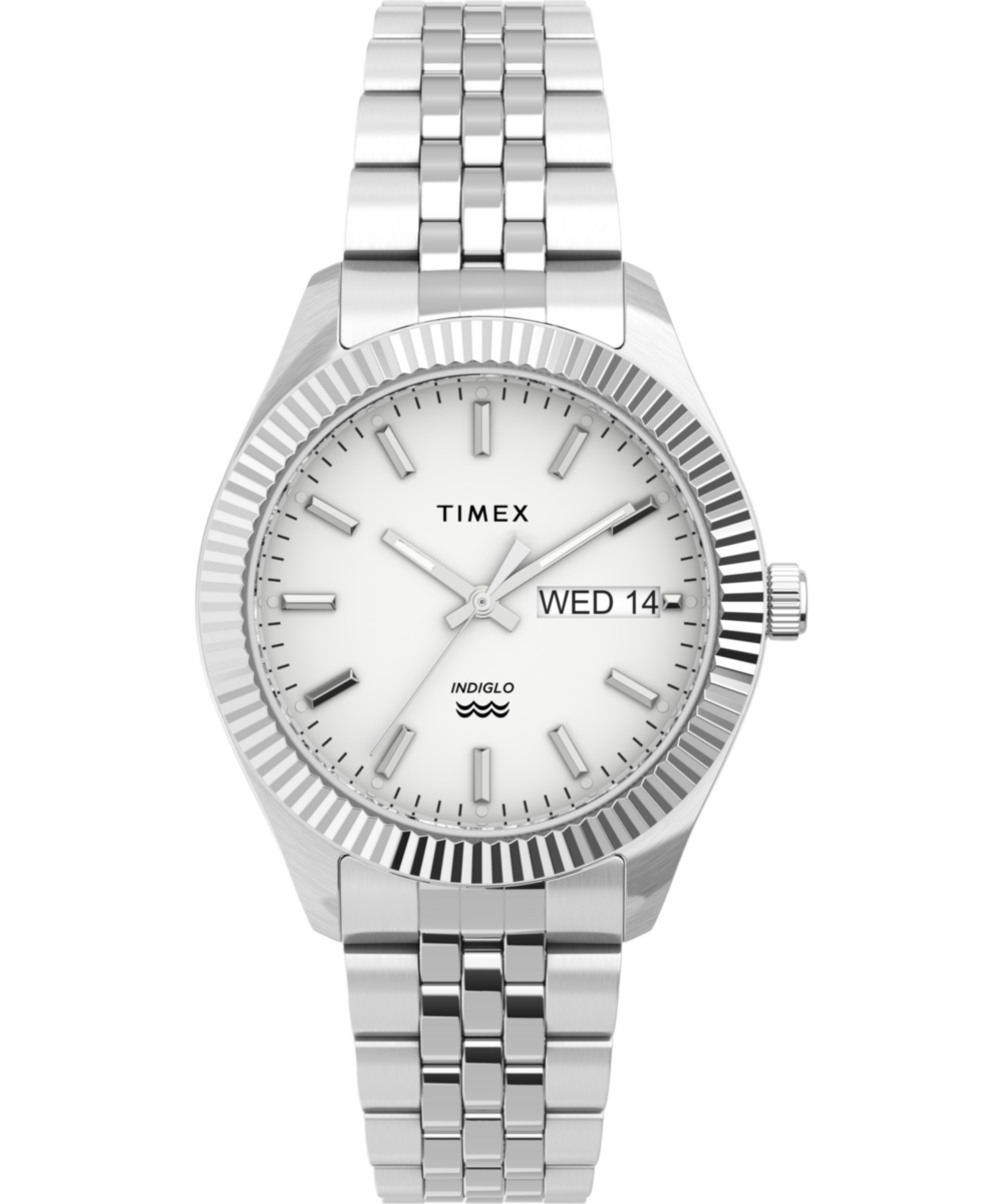 Timex Timex Legacy Boyfriend 36mm Stainless Steel Bracelet Watch