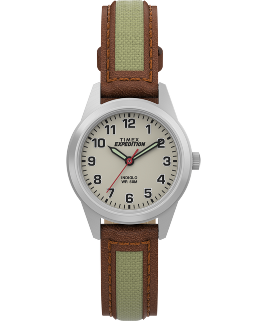 Timex Expedition Field Mini 26mm Leather Strap Watch