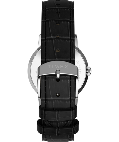 Timex Marlin Quartz 34mm Leather Strap Watch