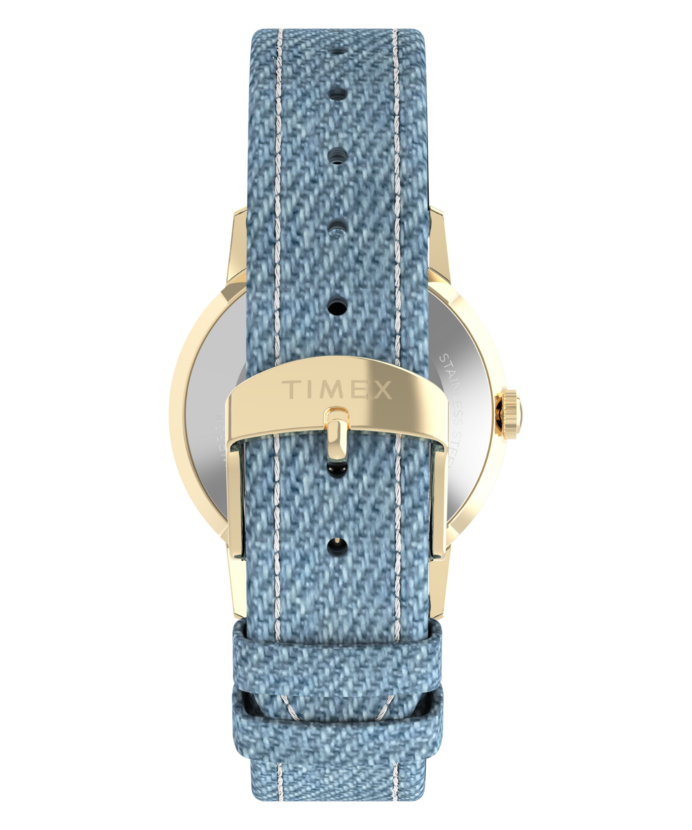 Timex Peanuts x Timex Marlin 1965 Reissue Inspired Snoopy Tennis 34mm Fabr