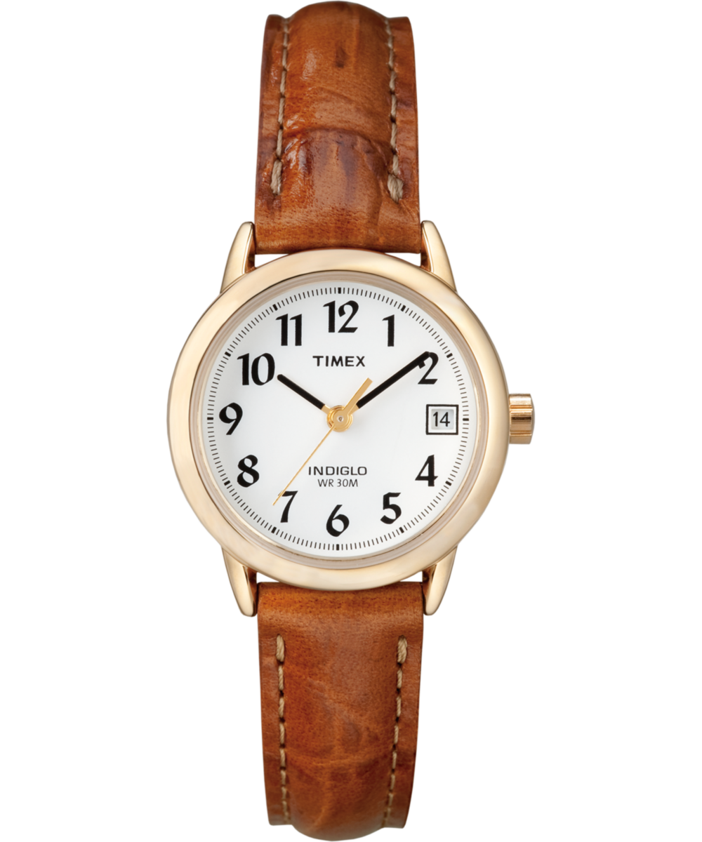 Timex Easy Reader 25mm Leather Strap Watch
