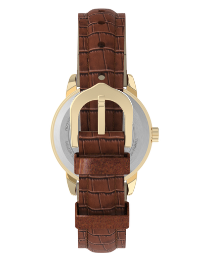 Timex Easy Reader 25mm Leather Strap Watch