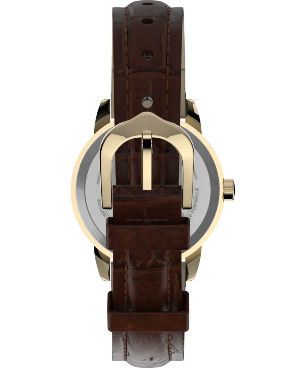 Timex Easy Reader 25mm Leather Strap Watch