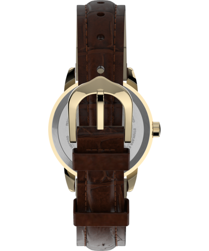 Timex Easy Reader 25mm Leather Strap Watch