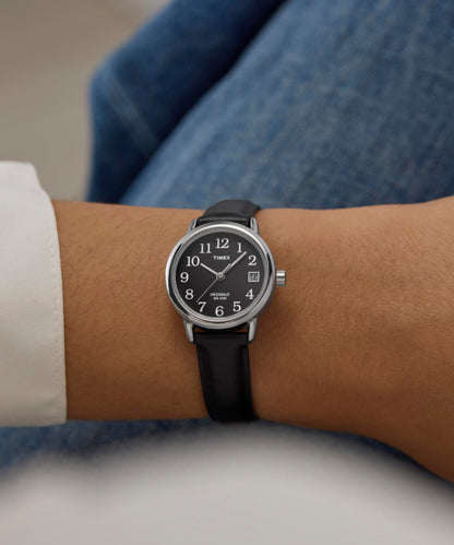 Timex Easy Reader 25mm Leather Strap Watch