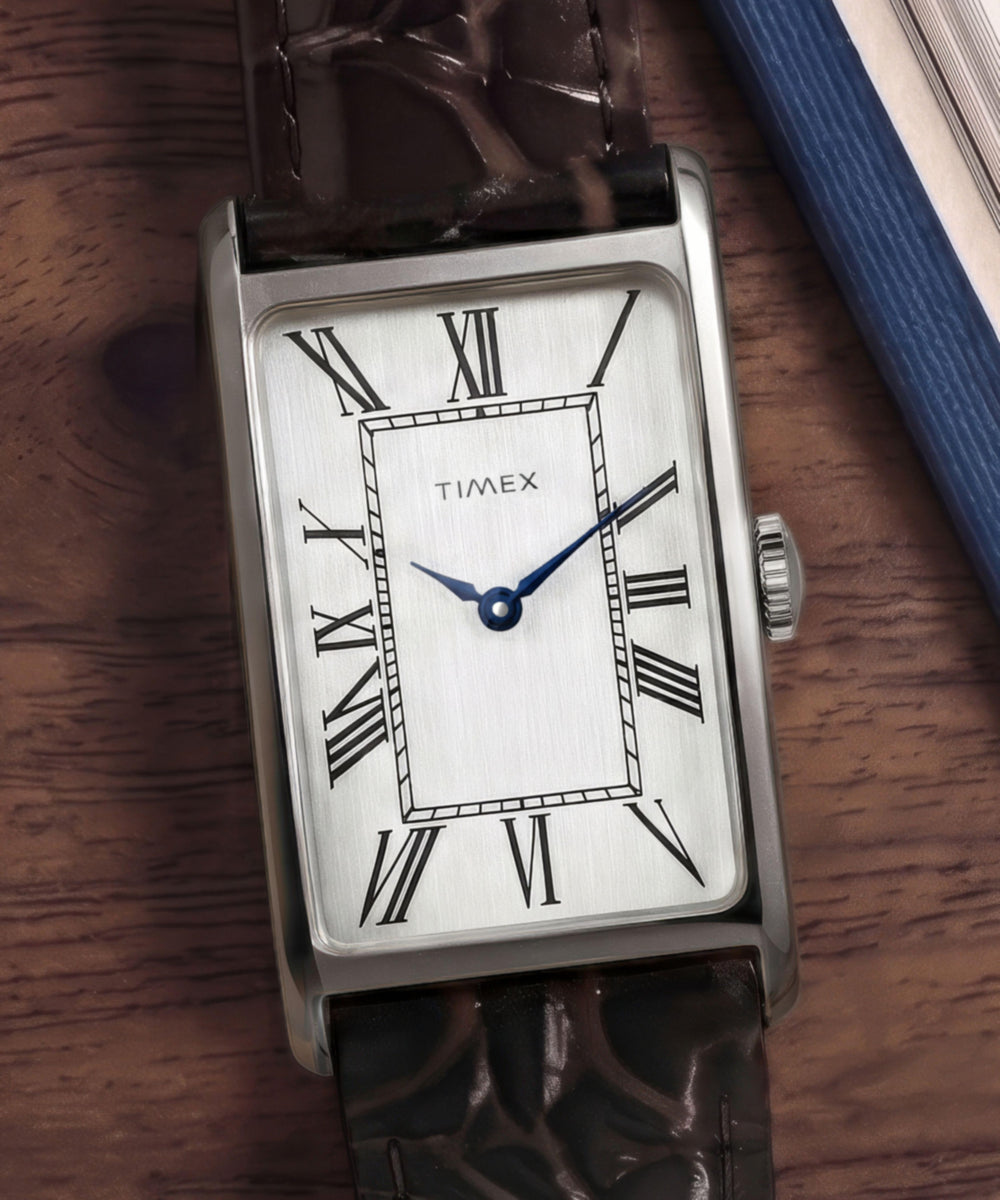 Timex Timex 1976 Lexington Reissue Inspired 21mm Leather Strap Watch