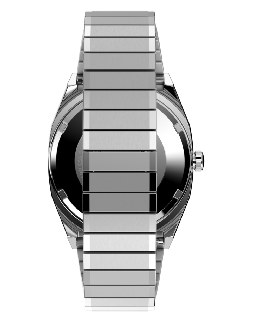 Timex Timex Automatic 1983 E Line 34mm Stainless Steel Expansion Band Watch