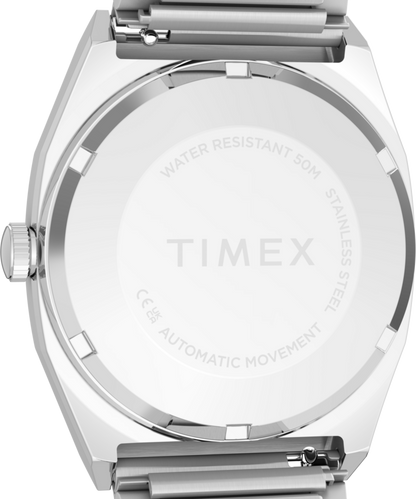 Timex Timex Automatic 1983 E Line 34mm Stainless Steel Expansion Band Watch