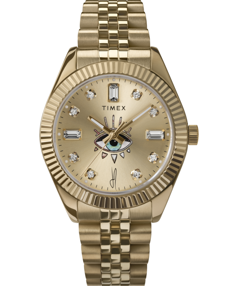 Timex Timex x Jacquie Aiche Allure 36mm Stainless Steel Bracelet Watch