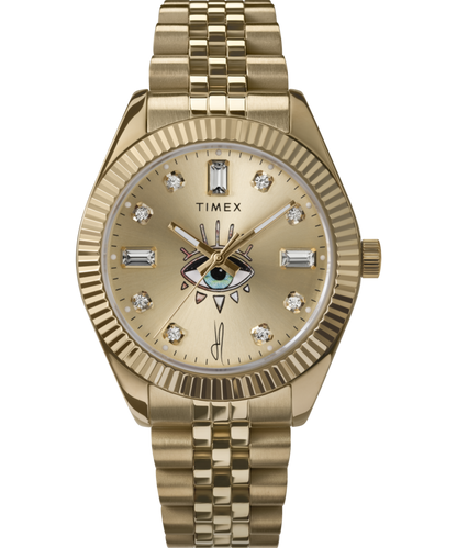 Timex Timex x Jacquie Aiche Allure 36mm Stainless Steel Bracelet Watch