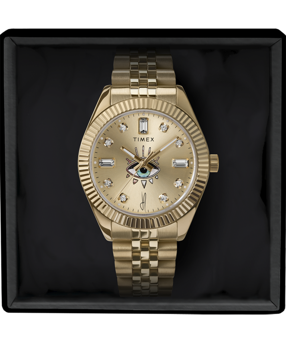 Timex Timex x Jacquie Aiche Allure 36mm Stainless Steel Bracelet Watch