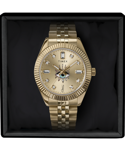 Timex Timex x Jacquie Aiche Allure 36mm Stainless Steel Bracelet Watch