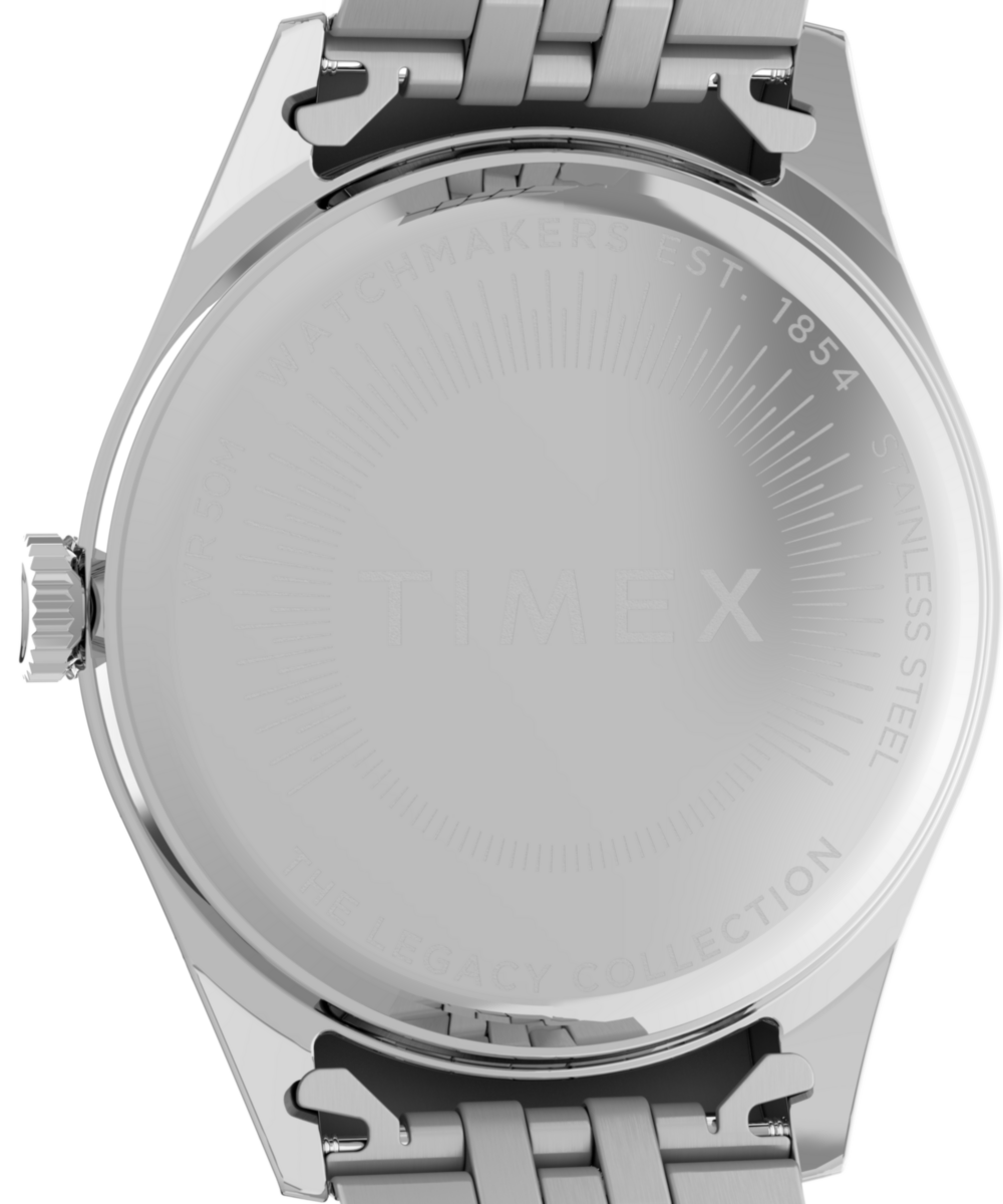 Timex Timex Legacy Day and Date 36mm Stainless Steel Bracelet Watch