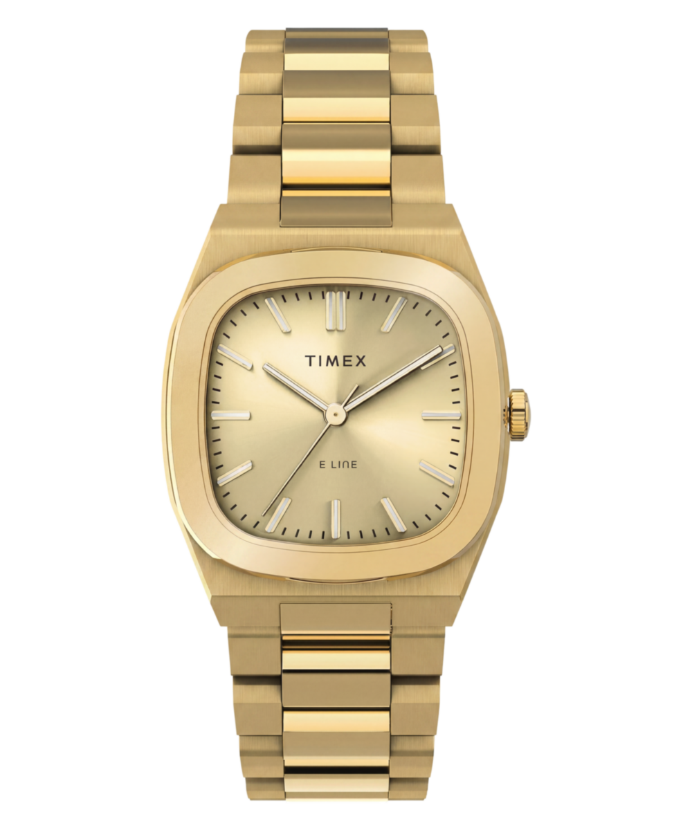 Timex Timex Quartz E Line 30mm Stainless Steel Bracelet Watch