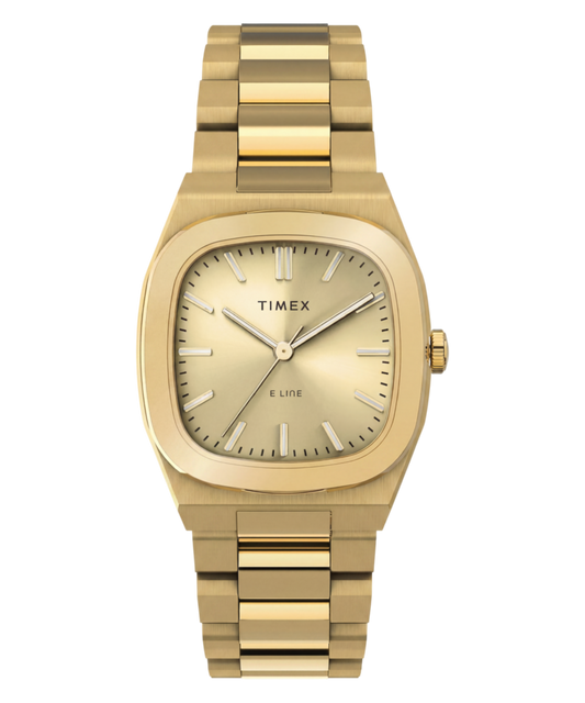 Timex Timex Quartz E Line 30mm Stainless Steel Bracelet Watch