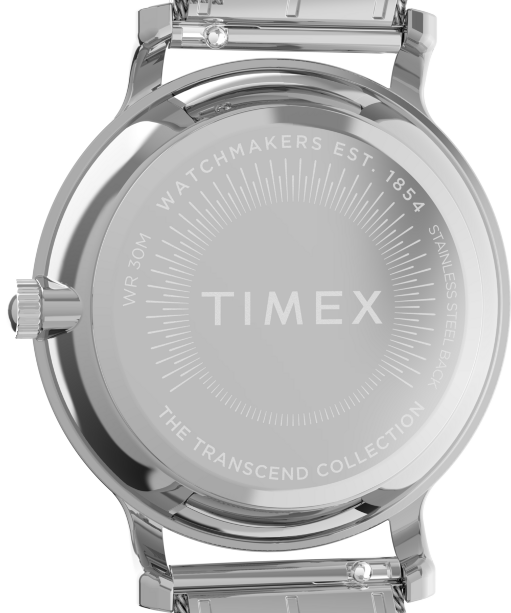 Timex Transcend 34mm Stainless Steel Bracelet Watch