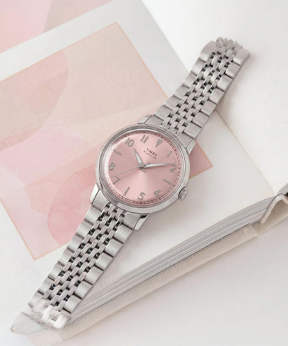 Timex Marlin Quartz 34mm Stainless Steel Bracelet Watch