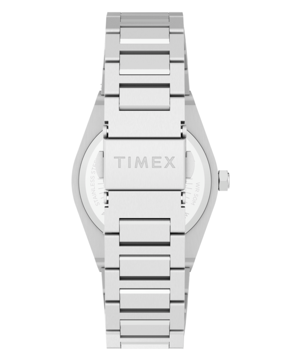 Timex Q Timex Marbella 34mm Stainless Steel Bracelet Watch