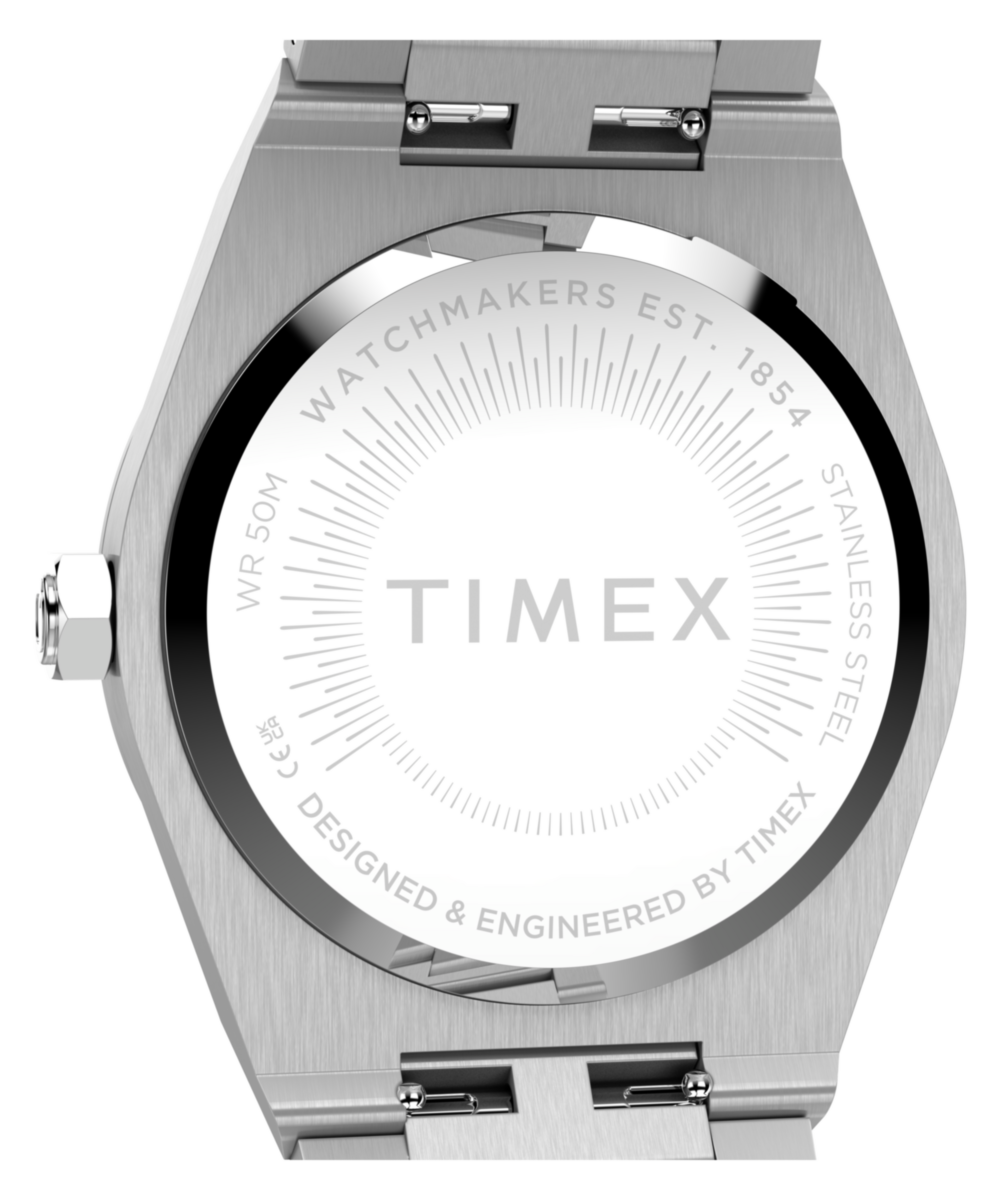 Timex Q Timex Marbella 34mm Stainless Steel Bracelet Watch