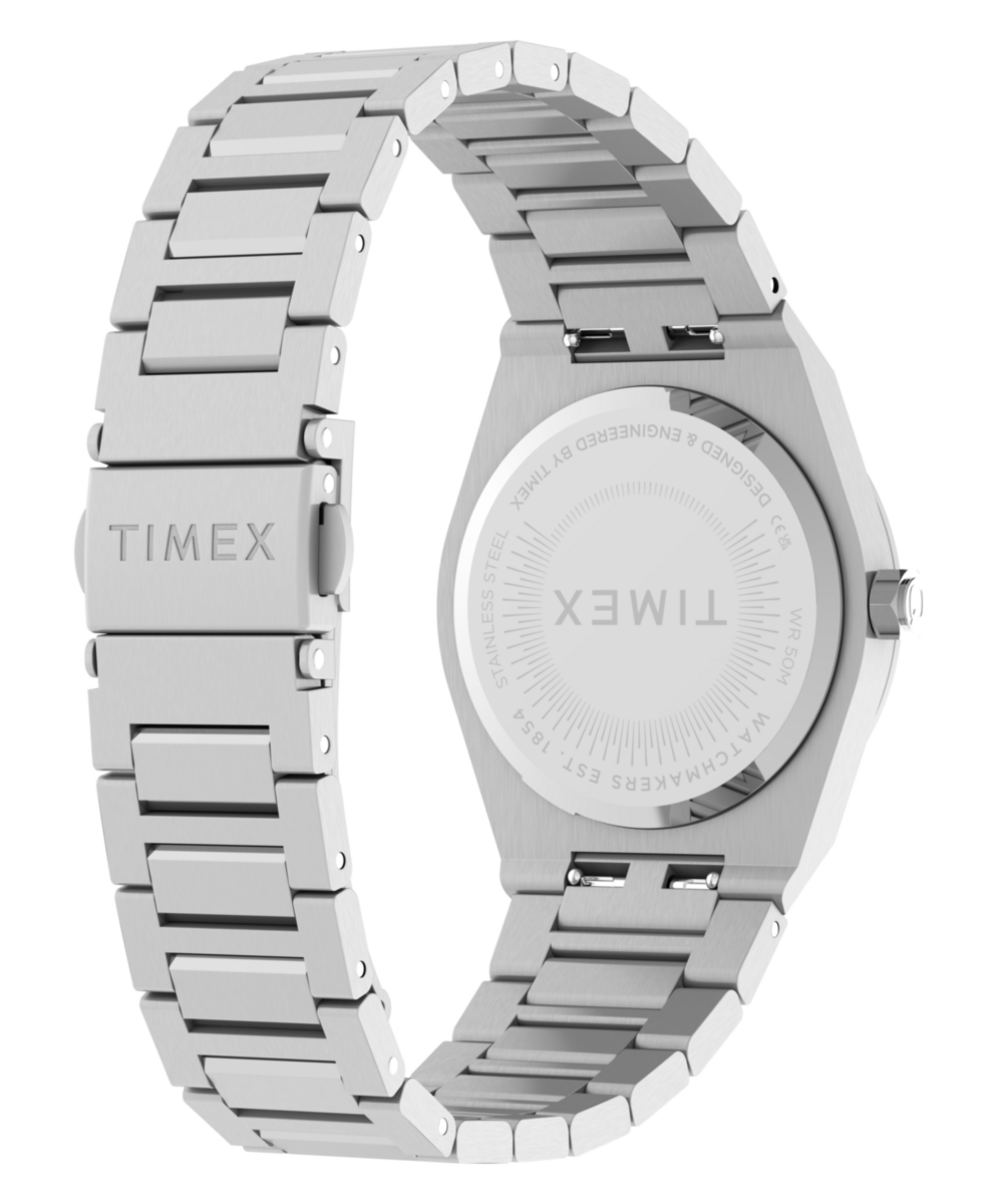 Timex Q Timex Marbella 34mm Stainless Steel Bracelet Watch