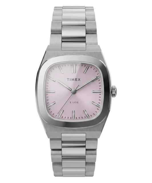 Timex Timex Quartz E Line 30mm Stainless Steel Bracelet Watch