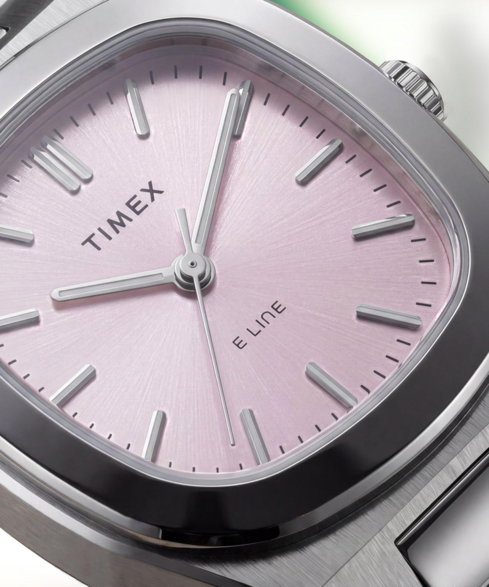 Timex Timex Quartz E Line 30mm Stainless Steel Bracelet Watch