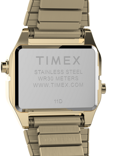Timex Teeny Tiny Timex Endorsed by Dimepiece 20mm Stainless Steel Expansion