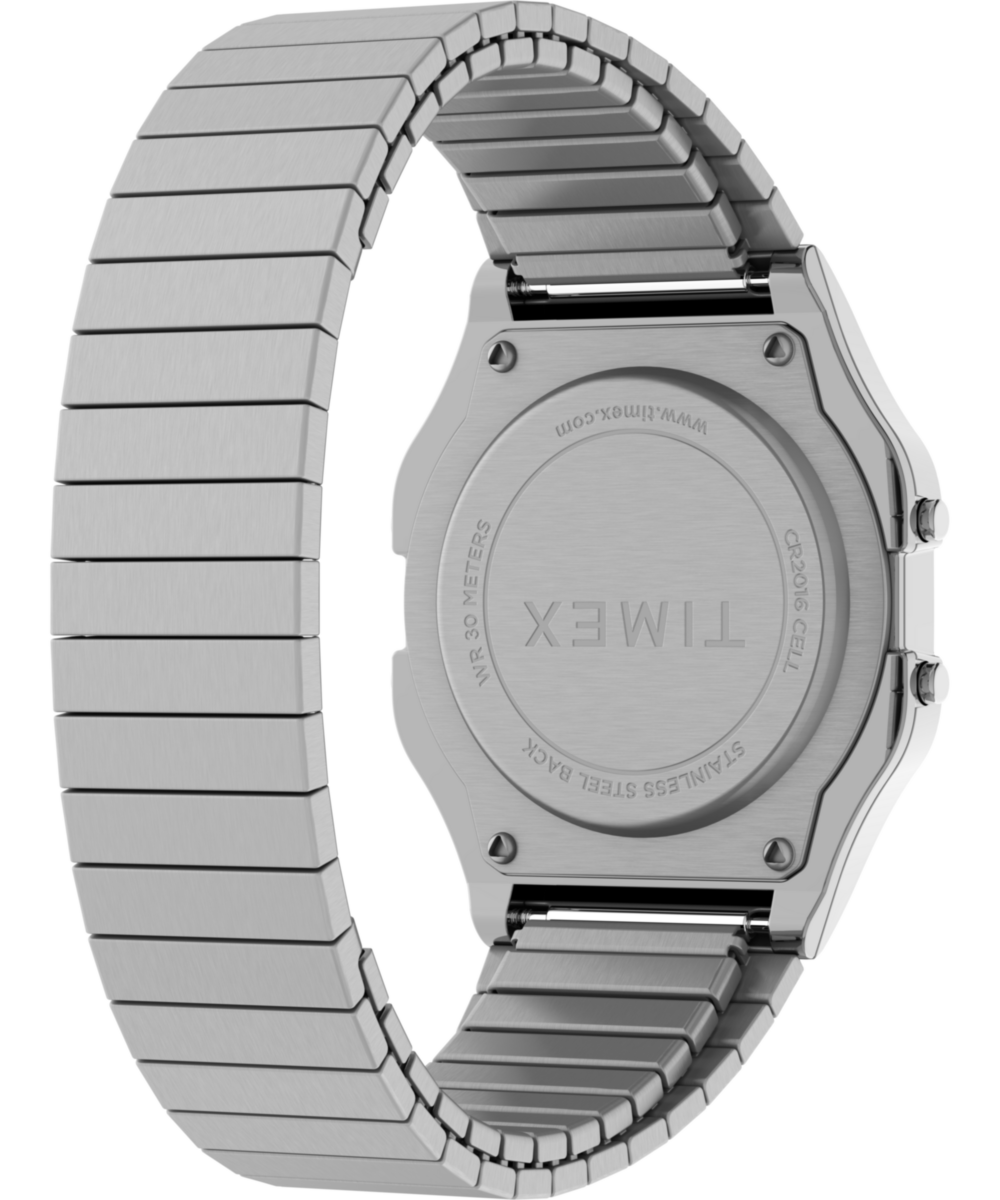 Timex Timex T80 34mm Stainless Steel Expansion Band Watch