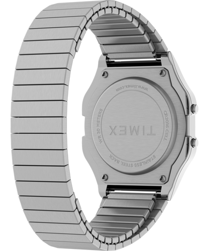 Timex Timex T80 34mm Stainless Steel Expansion Band Watch