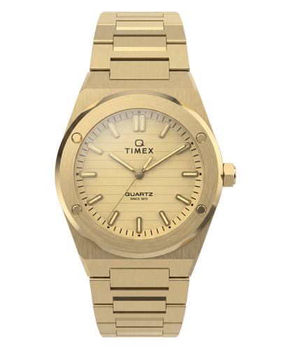 Timex Q Timex Marbella 34mm Stainless Steel Bracelet Watch