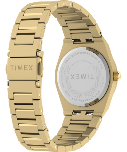 Timex Q Timex Marbella 34mm Stainless Steel Bracelet Watch