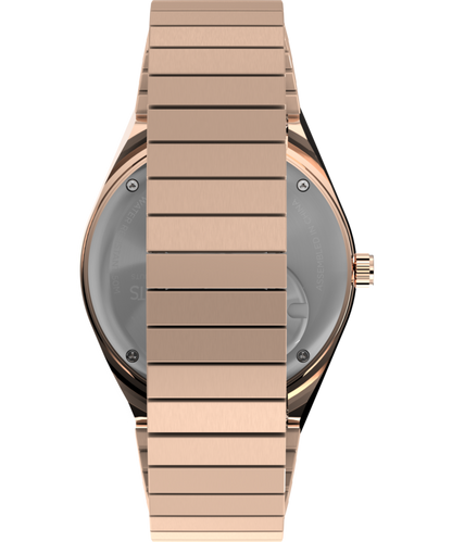Timex Peanuts Q Timex In Bloom 36mm Stainless Steel Expansion Band Watch