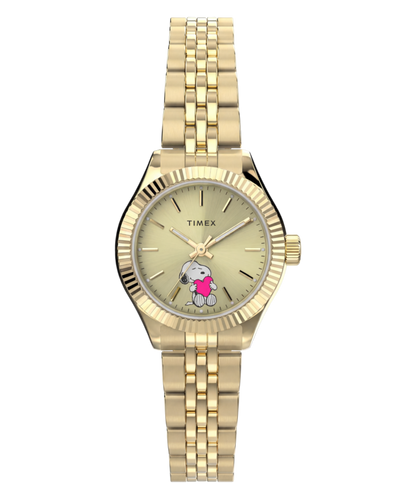 Timex Peanuts x Timex Legacy Mini Heart Hug 25mm Stainless Steel Bracelet Wa
