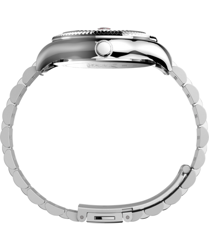 Timex Peanuts x Timex Legacy 34mm Stainless Steel Bracelet Watch