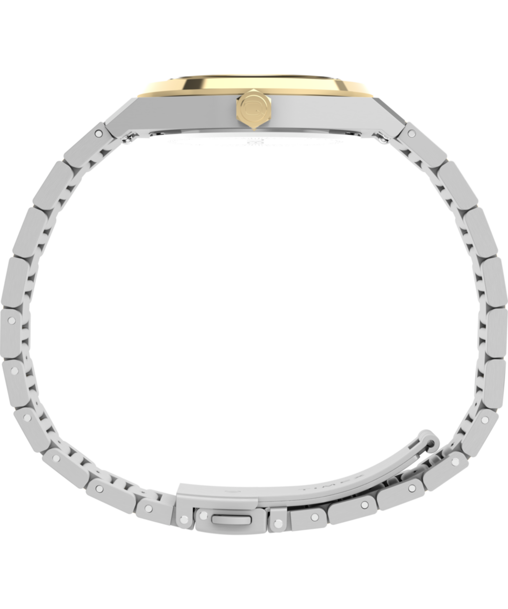 Timex Q Timex Marbella 34mm Stainless Steel Bracelet Watch