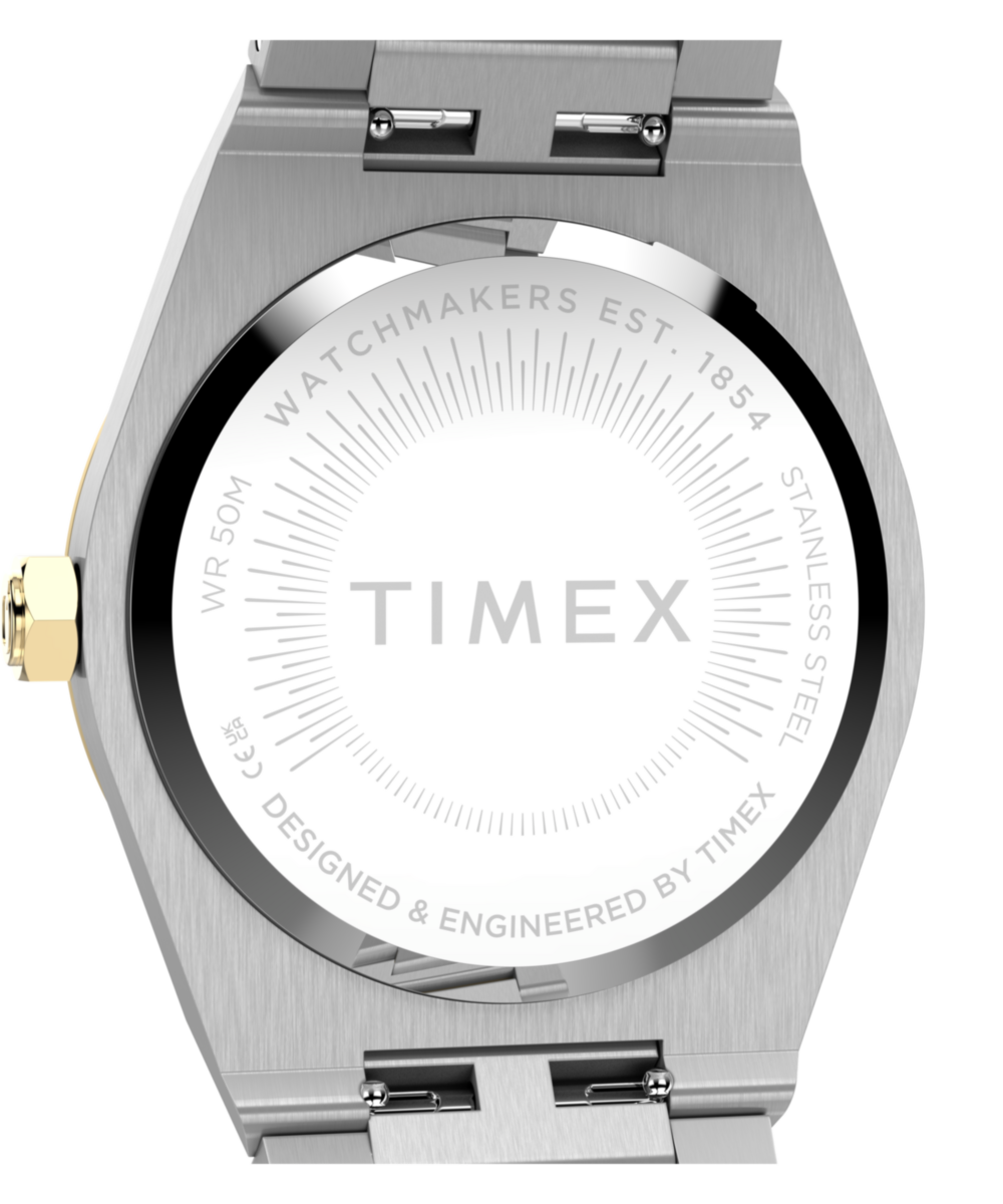 Timex Q Timex Marbella 34mm Stainless Steel Bracelet Watch
