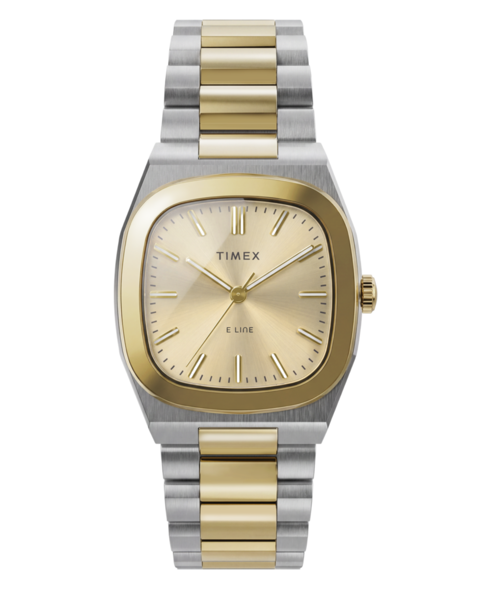 Timex Timex Quartz E Line 30mm Stainless Steel Bracelet Watch