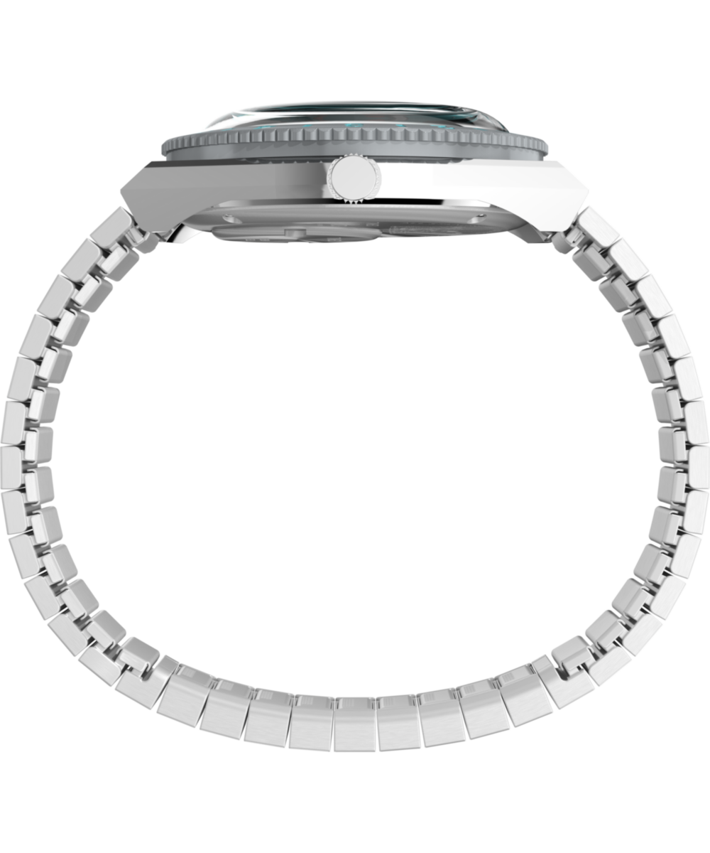 Timex Peanuts x Q Timex 36mm Stainless Steel Expansion Band Watch