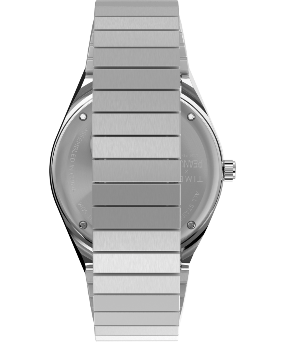 Timex Peanuts x Q Timex 36mm Stainless Steel Expansion Band Watch
