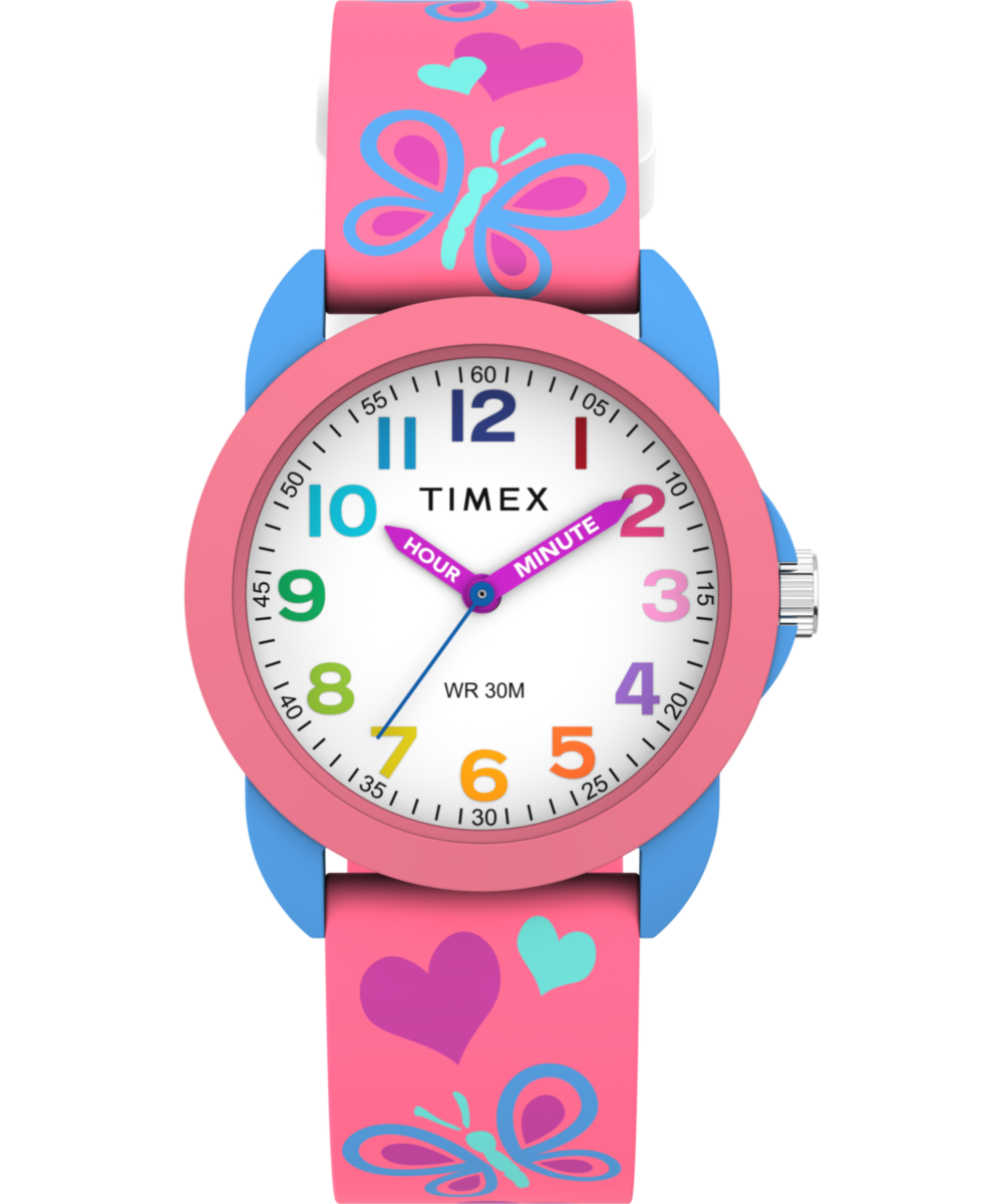 Timex Timex Kids Time Teacher 30mm Silicone Strap Watch